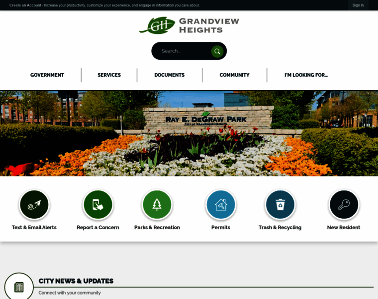 Grandviewheights.org thumbnail