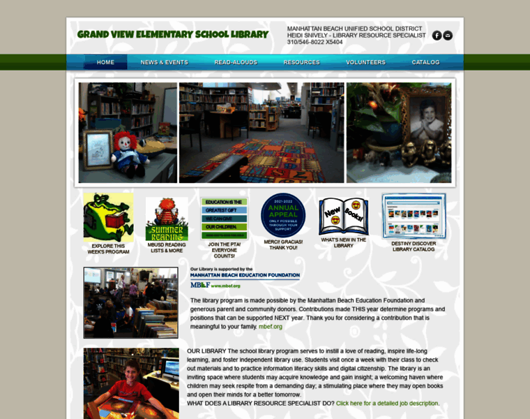 Grandviewlibrary.info thumbnail