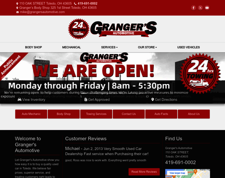 Grangersautomotive.com thumbnail Grangersautomotive.com thumbnail