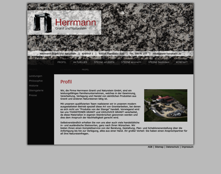 Granit-herrmann.de thumbnail