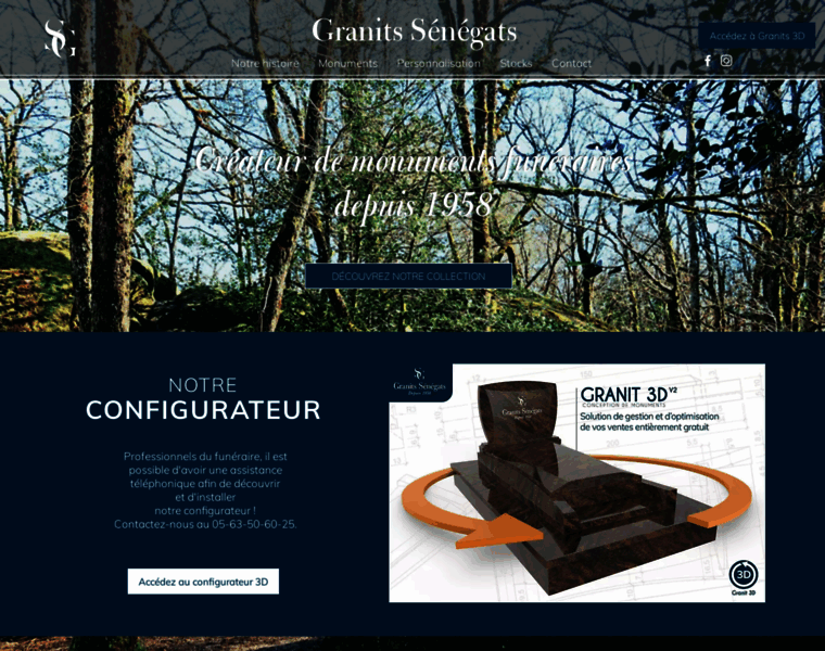 Granit-senegats.fr thumbnail
