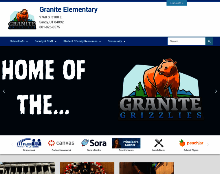 Granite.canyonsdistrict.org thumbnail