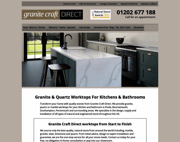 Granitecraftdirect.co.uk thumbnail