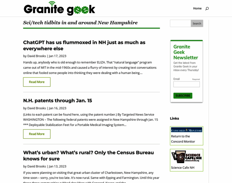 Granitegeek.concordmonitor.com thumbnail