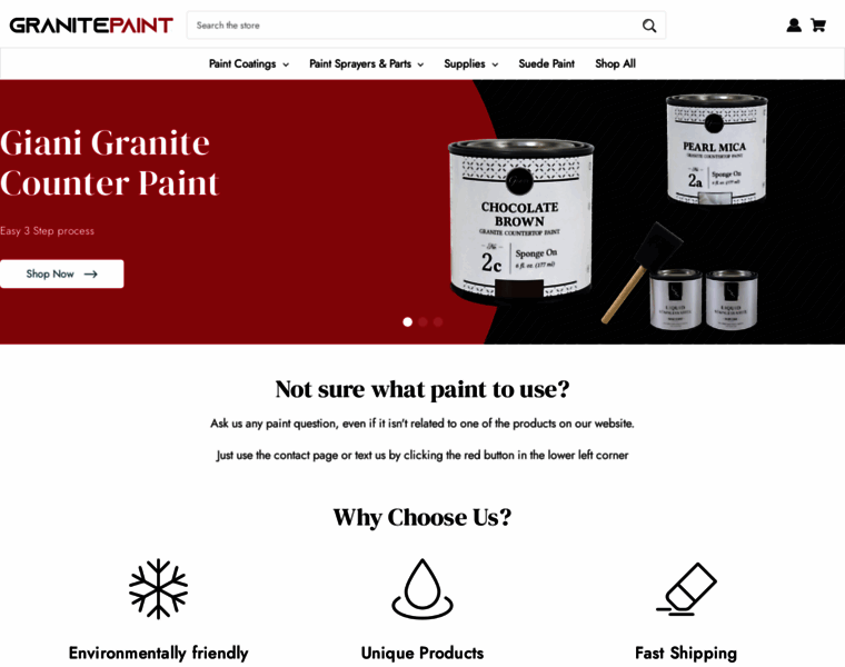 Granitepaint.com thumbnail