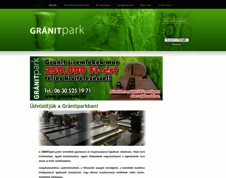 Granitpark.hu thumbnail