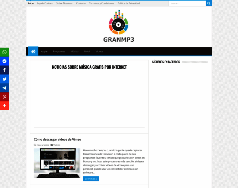 Granmp3.net thumbnail
