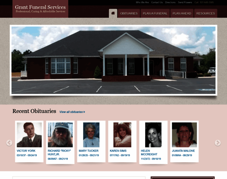Grantfuneralservices.net thumbnail