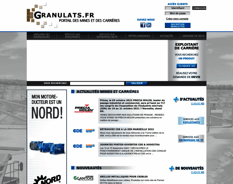 Granulats.fr thumbnail