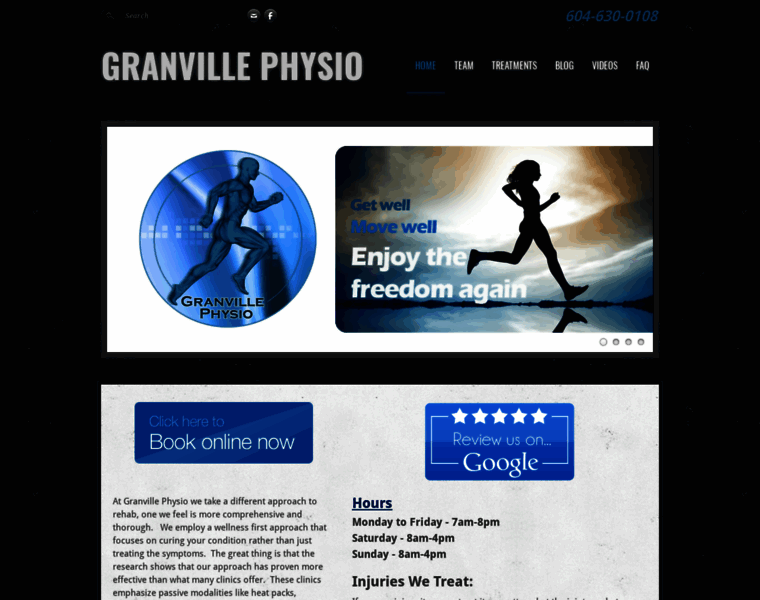 Granvillephysio.ca thumbnail