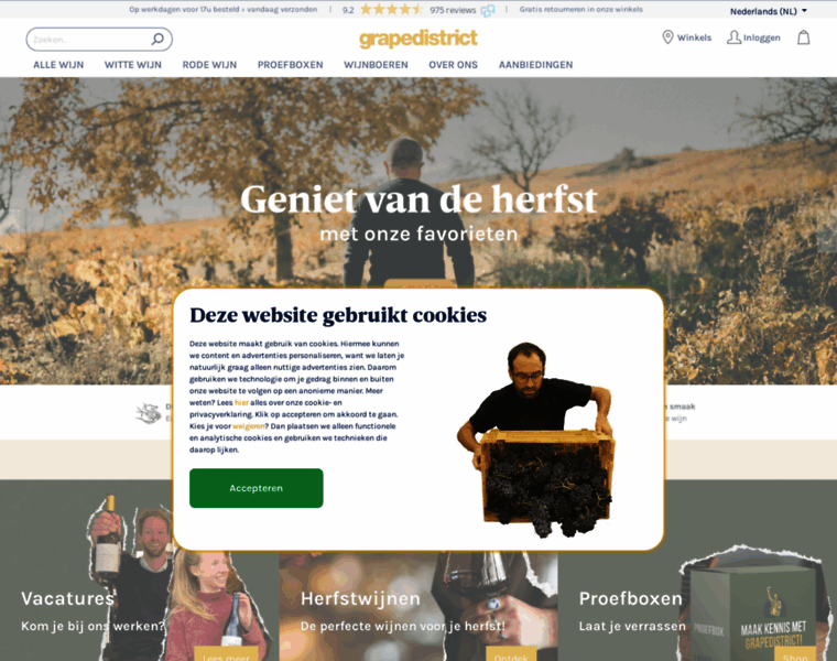 Grapedistrict.com thumbnail