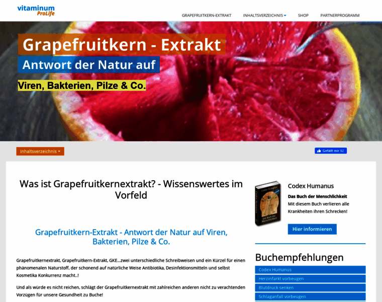 Grapefruitkern-extrakt.com thumbnail