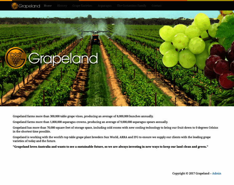 Grapeland.com.au thumbnail