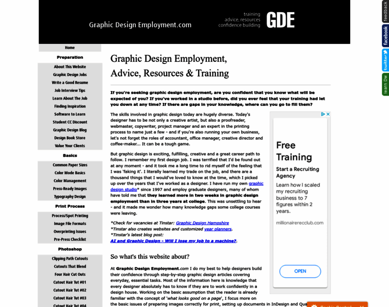 Graphic-design-employment.com thumbnail