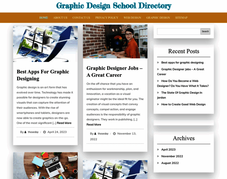 Graphicdesignschooldirectory.com thumbnail