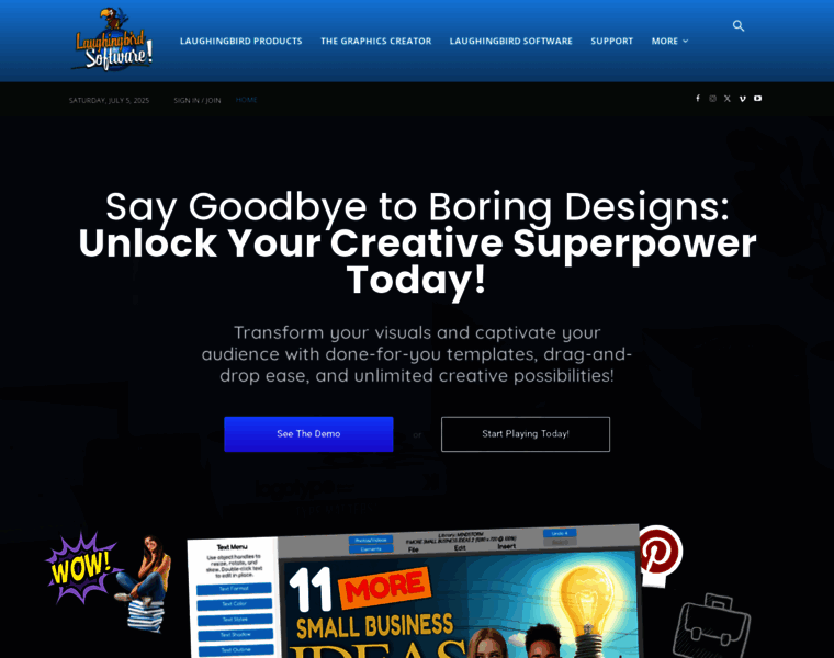 Graphicscreator.laughingbirdsoftware.com thumbnail