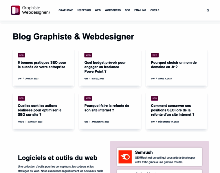 Graphiste-webdesign.fr thumbnail