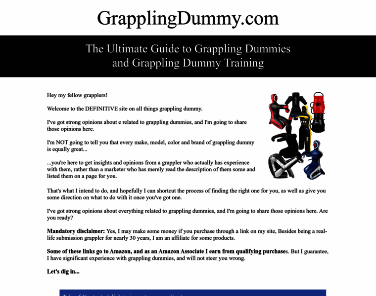 Grapplingdummy.com thumbnail