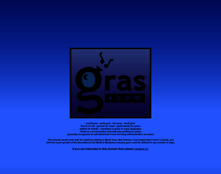 Gras.com thumbnail