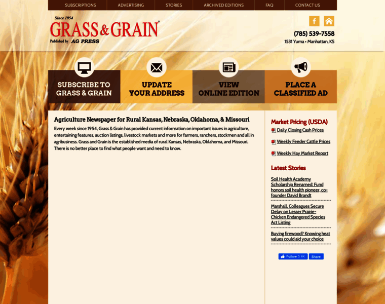 Grassandgrain.com thumbnail