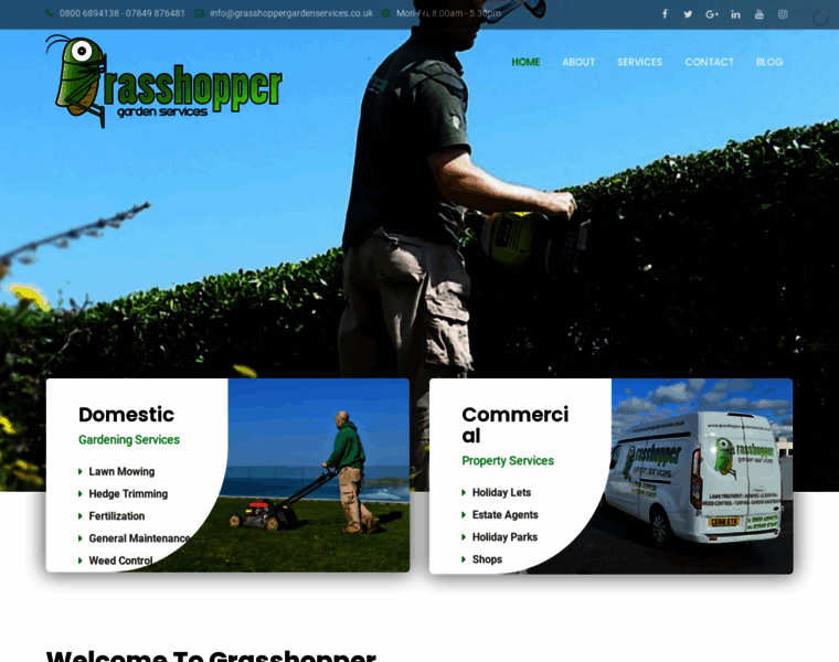 Grasshoppergardenservices.co.uk thumbnail