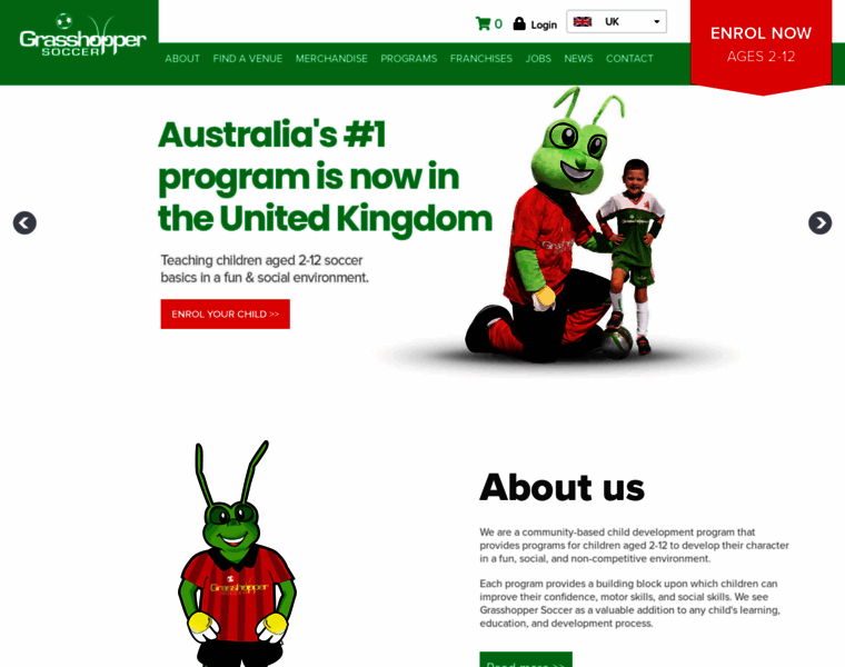 Grasshoppersoccer.co.uk thumbnail