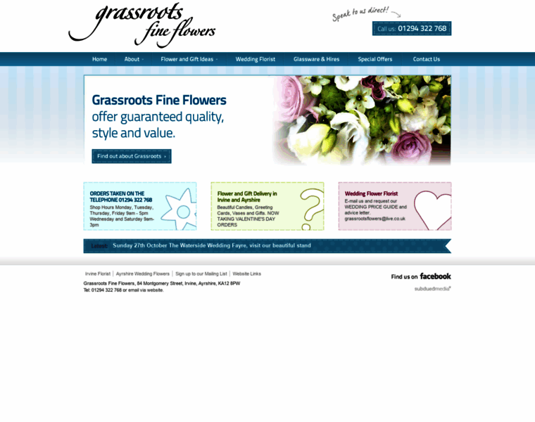 Grassrootsflowers.co.uk thumbnail