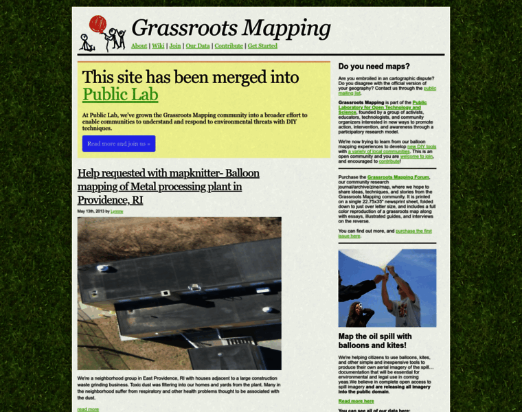 Grassrootsmapping.org thumbnail