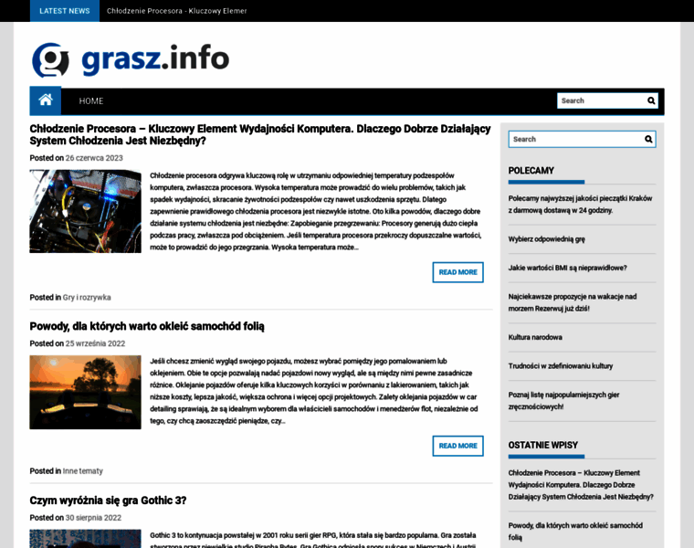 Grasz.info thumbnail
