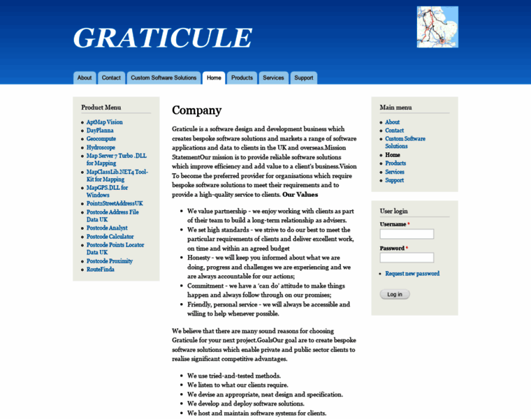 Graticule.com thumbnail