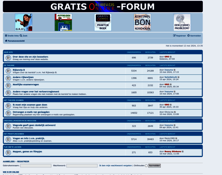 Gratisrijbewijsonline-forum.be thumbnail