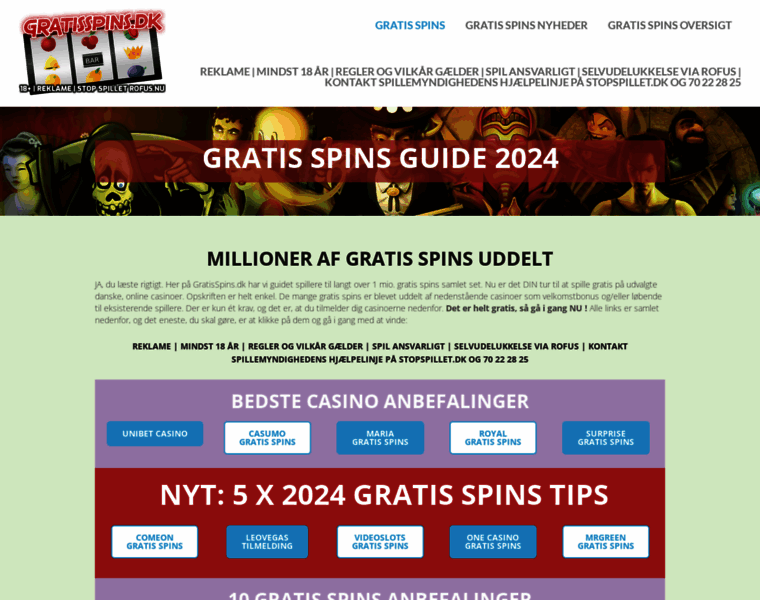 Gratisspins.dk thumbnail