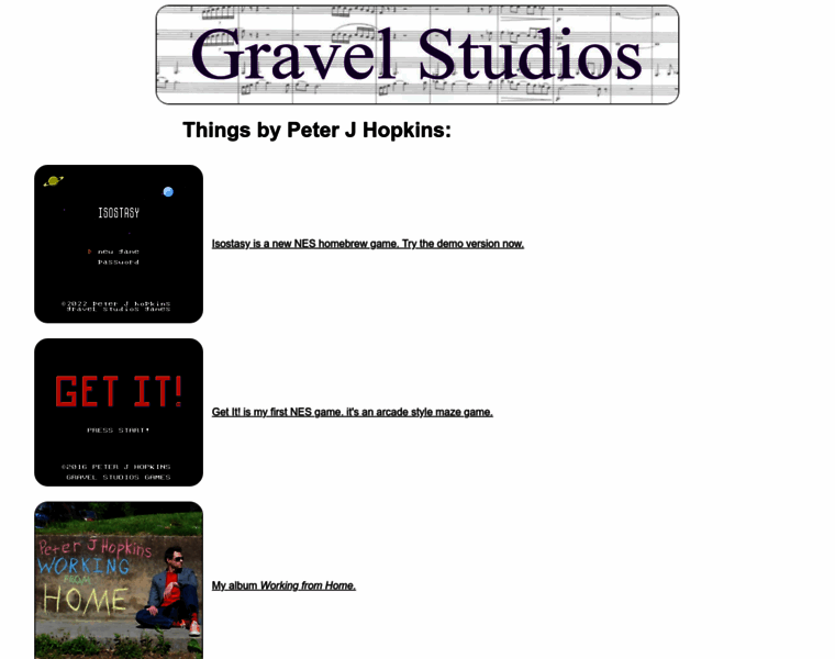 Gravelstudios.com thumbnail