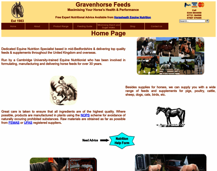 Gravenhorse.co.uk thumbnail