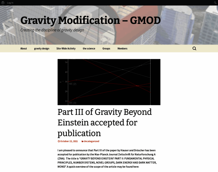Gravitymodification.com thumbnail