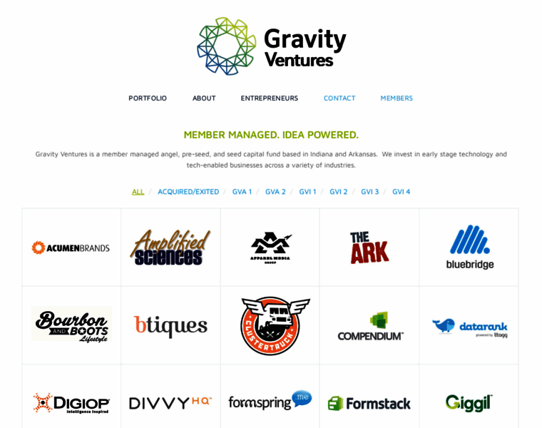 Gravityventures.com thumbnail