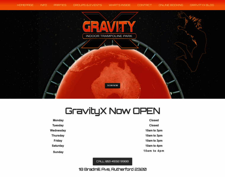 Gravityx.net.au thumbnail