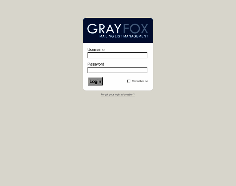 Grayfoxmail.com thumbnail