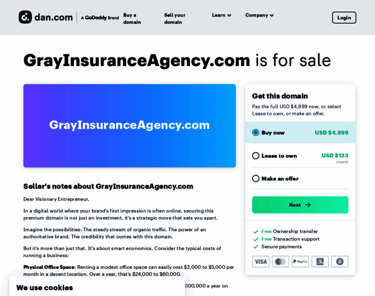 Grayinsuranceagency.com thumbnail
