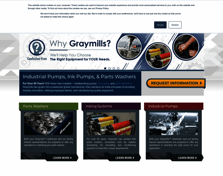 Graymills.com thumbnail