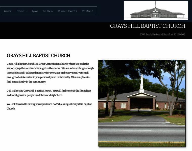 Grayshillbaptist.org thumbnail