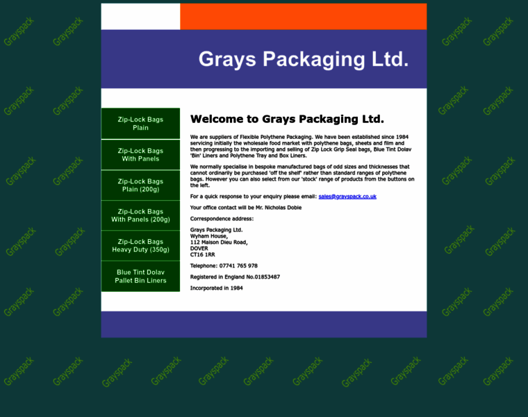 Grayspack.co.uk thumbnail