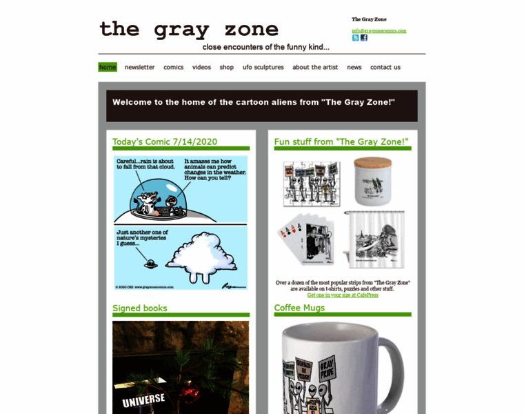 Grayzonecomics.com thumbnail
