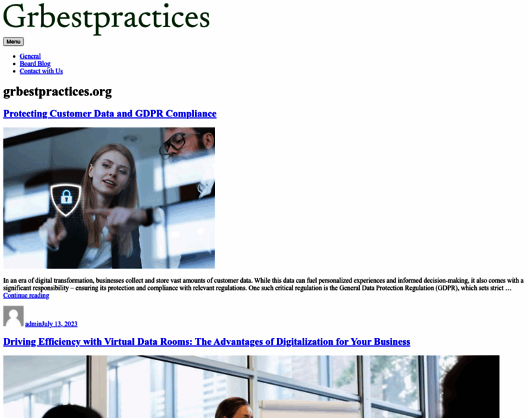 Grbestpractices.org thumbnail