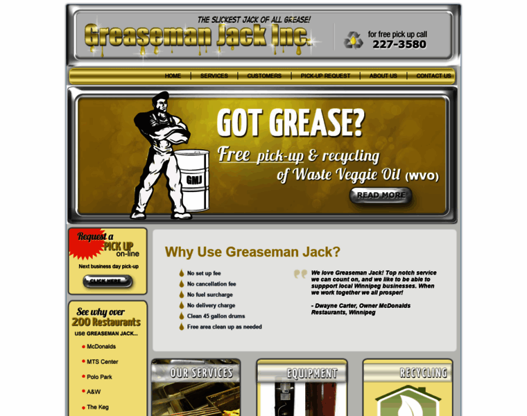 Greasemanjack.com thumbnail