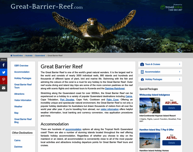 Great-barrier-reef.com thumbnail