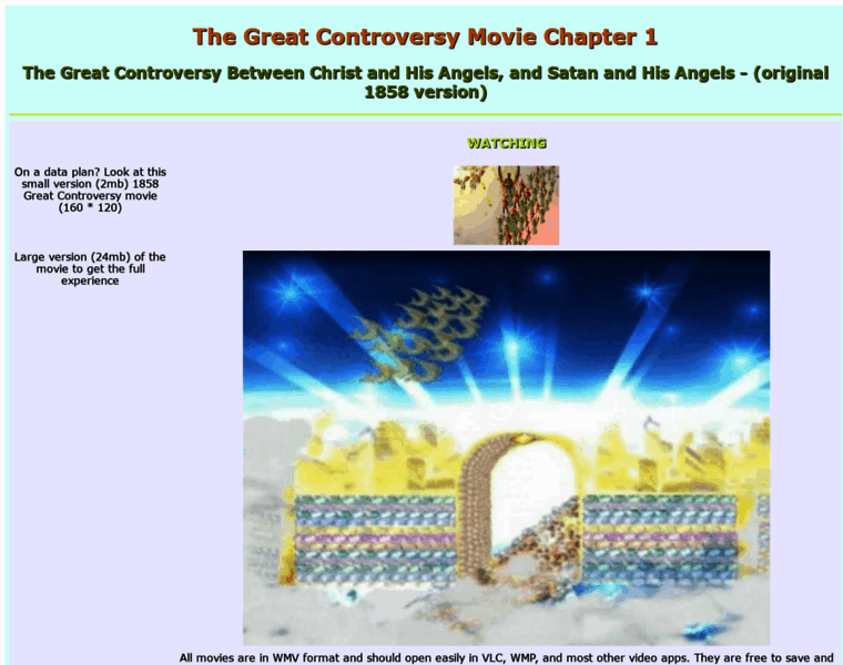 Great-controversy-movie.com thumbnail