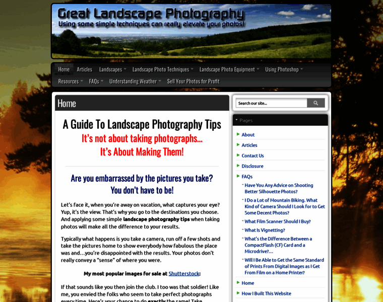 Great-landscape-photography.com thumbnail