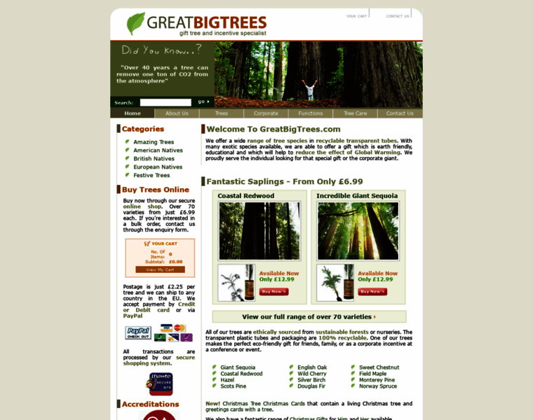 Greatbigtrees.com thumbnail