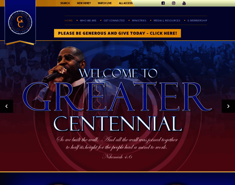 Greatercentennial.org thumbnail